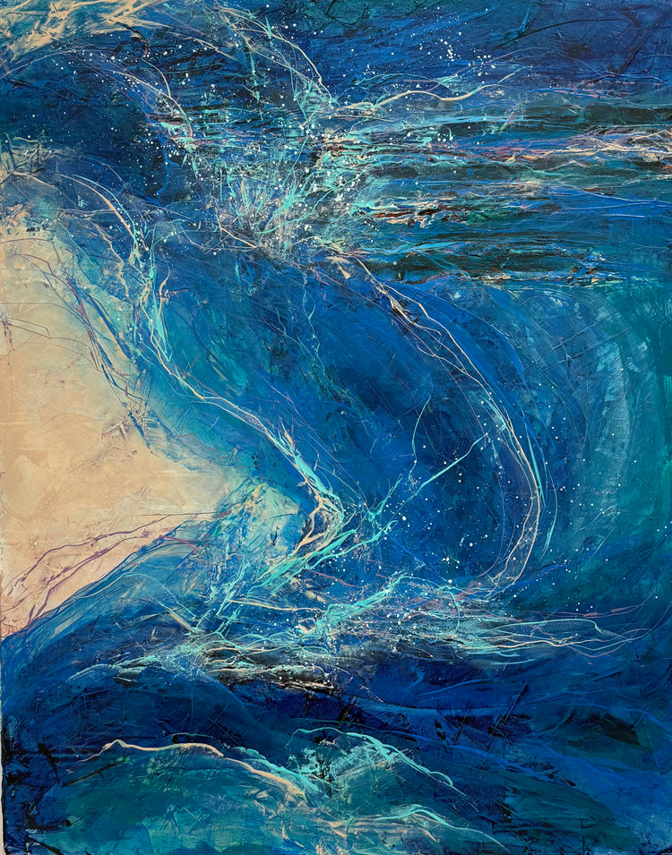 Embattled - A fractured disarray of force along a tortuous resilient coastline.