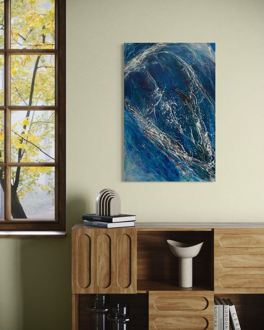 Shoal - A belching of spray in defiance of the unseen obstruction